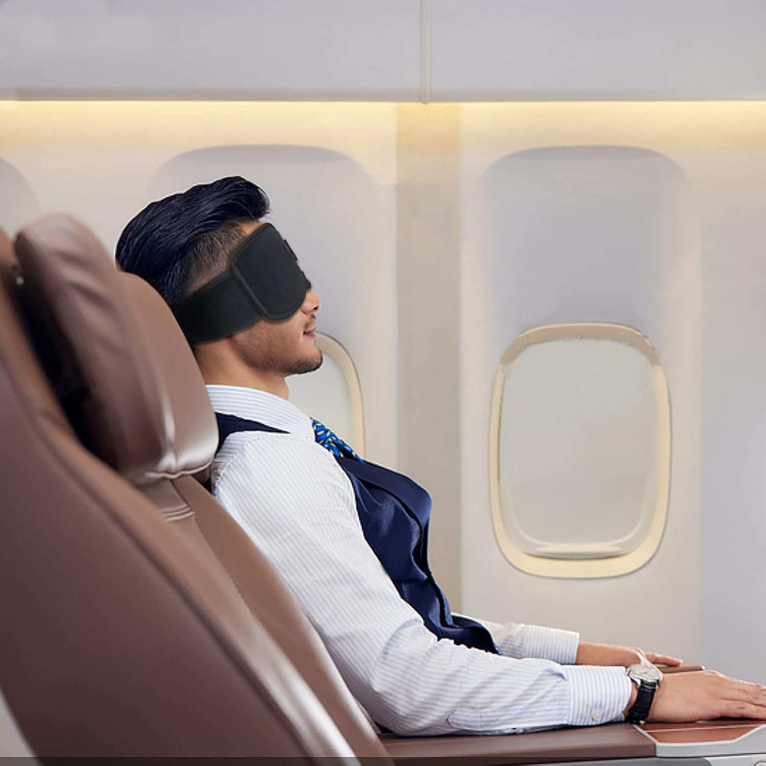 DREAMSYNCS Pro Sleep Mask – Light Blocking & Comfort Fit