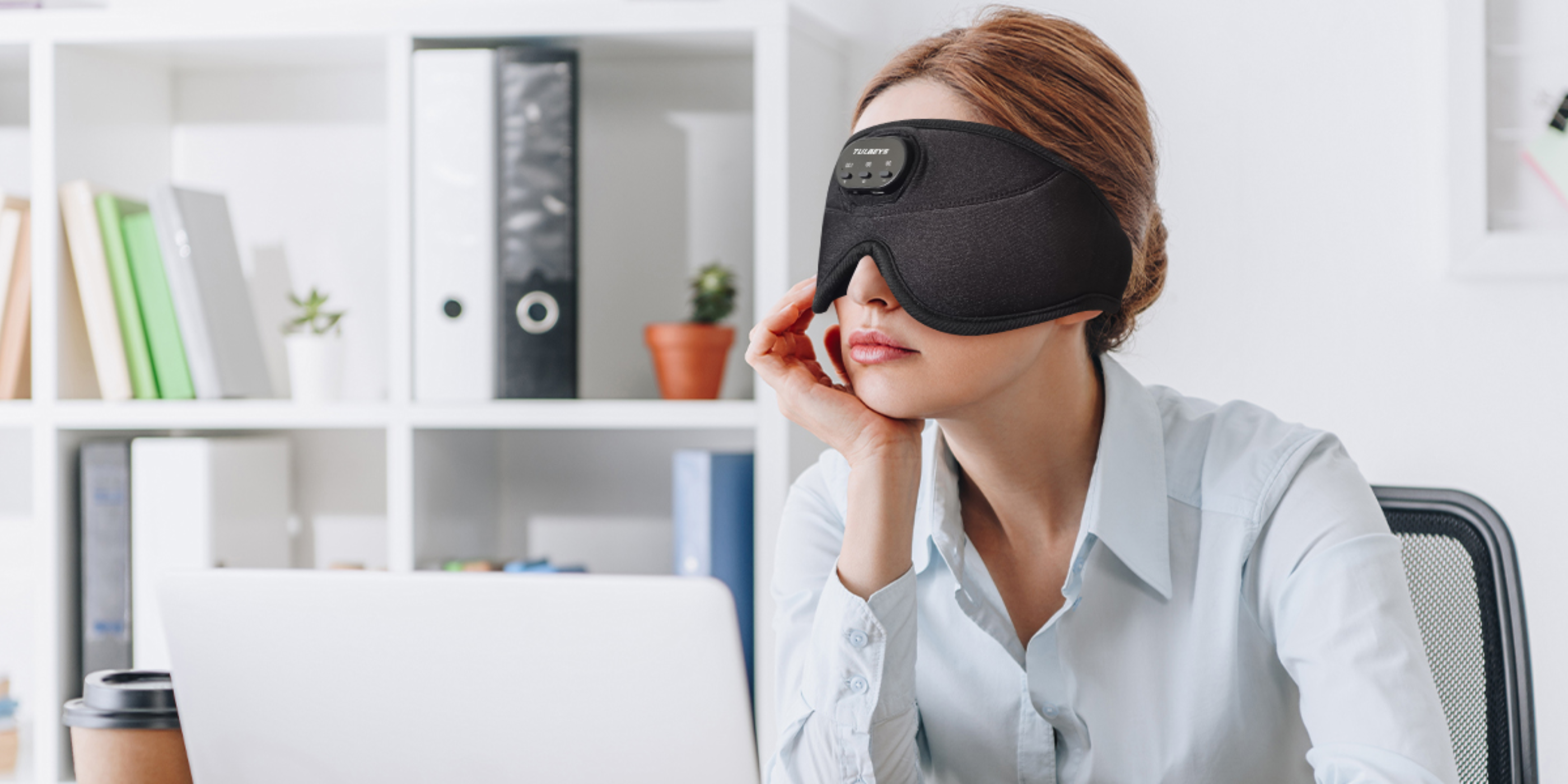 DREAMSYNCS Pro Smart Sleep Mask with 3D Ergonomic Design